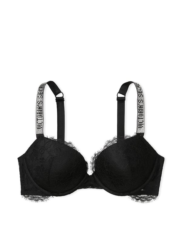 Shine Strap Lace Push-Up Bra + Shine Strap Lace Panty
