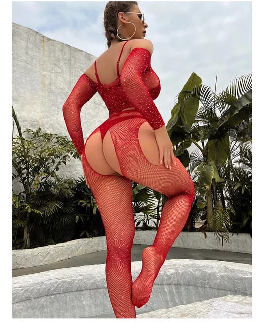 Glamour Fit Bodysuit Free Size