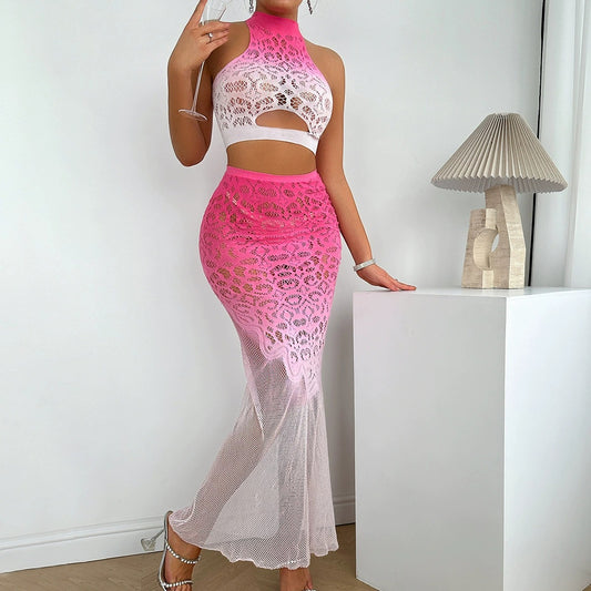 Allure Mist One Size Bodystocking Dress