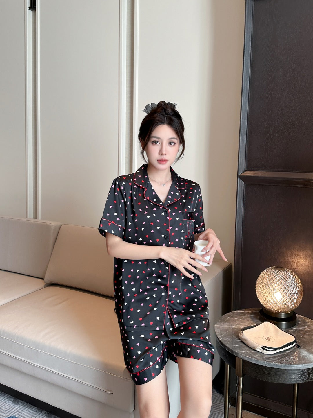 Victoria's Secret Satin Short Pajama Set