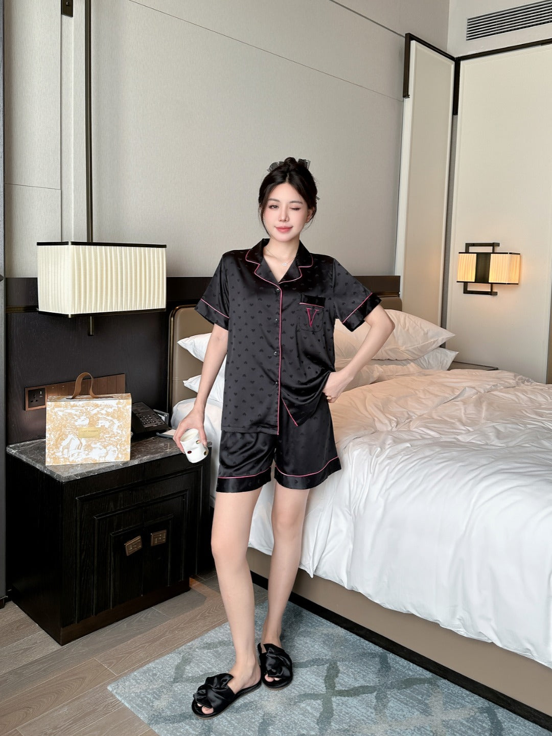 Victoria's Secret Satin Short Pajama Set