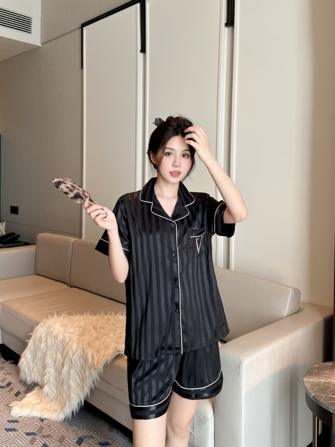 Victoria's Secret Satin Short Pajama Set