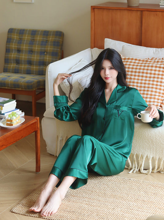 Victoria's Secret Satin Long Pajama Set