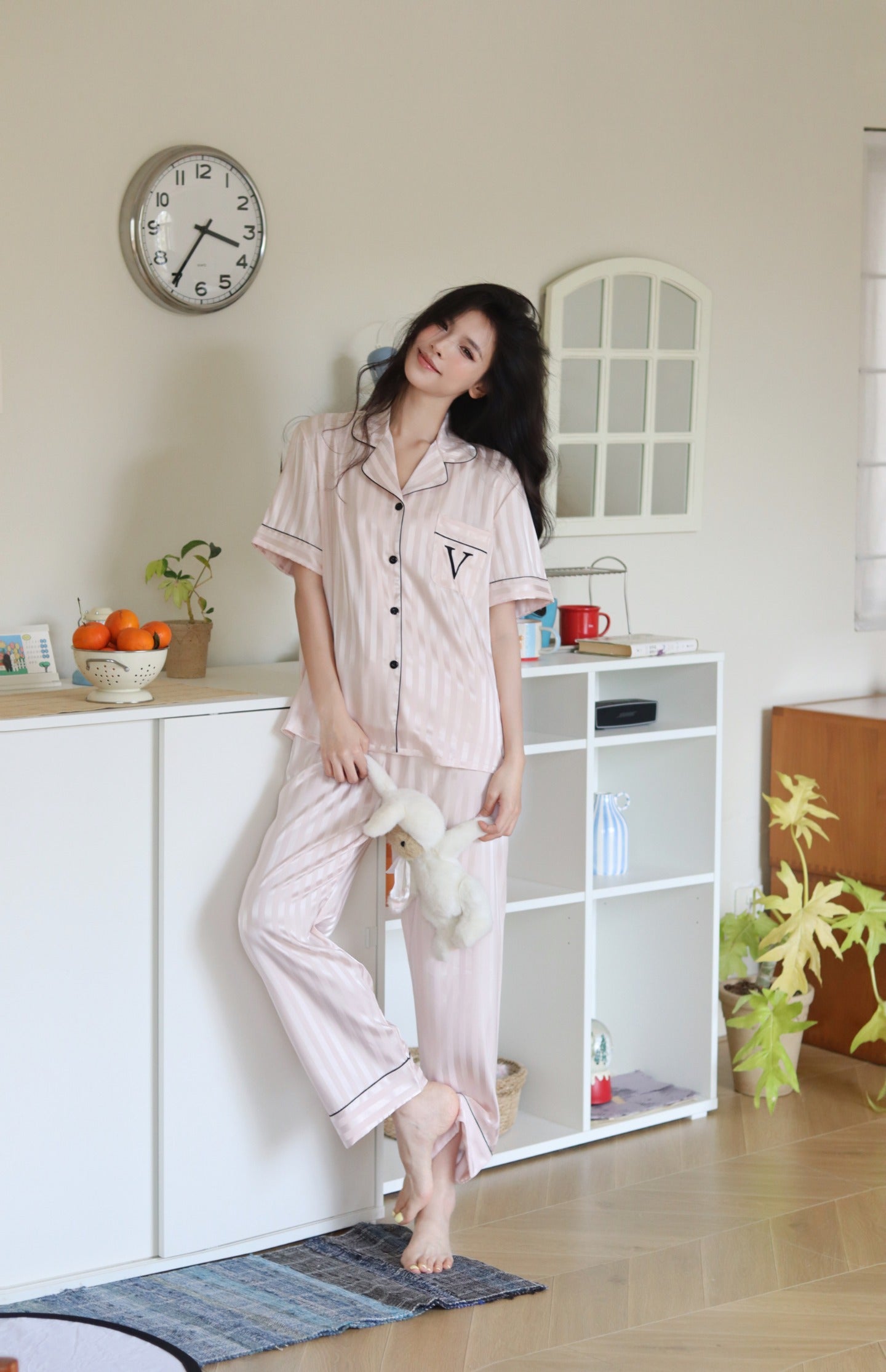 Victoria's Secret Satin Long Pajama Set