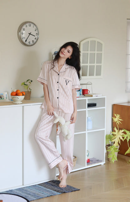 Victoria's Secret Satin Long Pajama Set