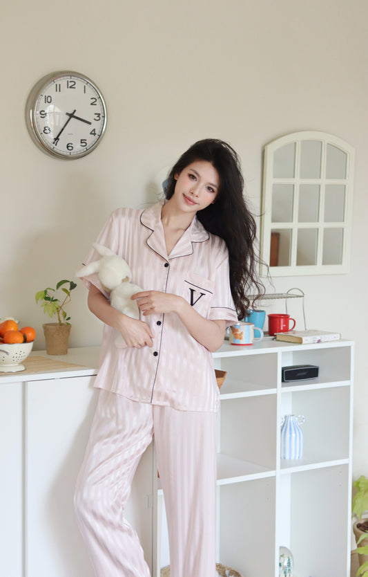 Victoria's Secret Satin Long Pajama Set