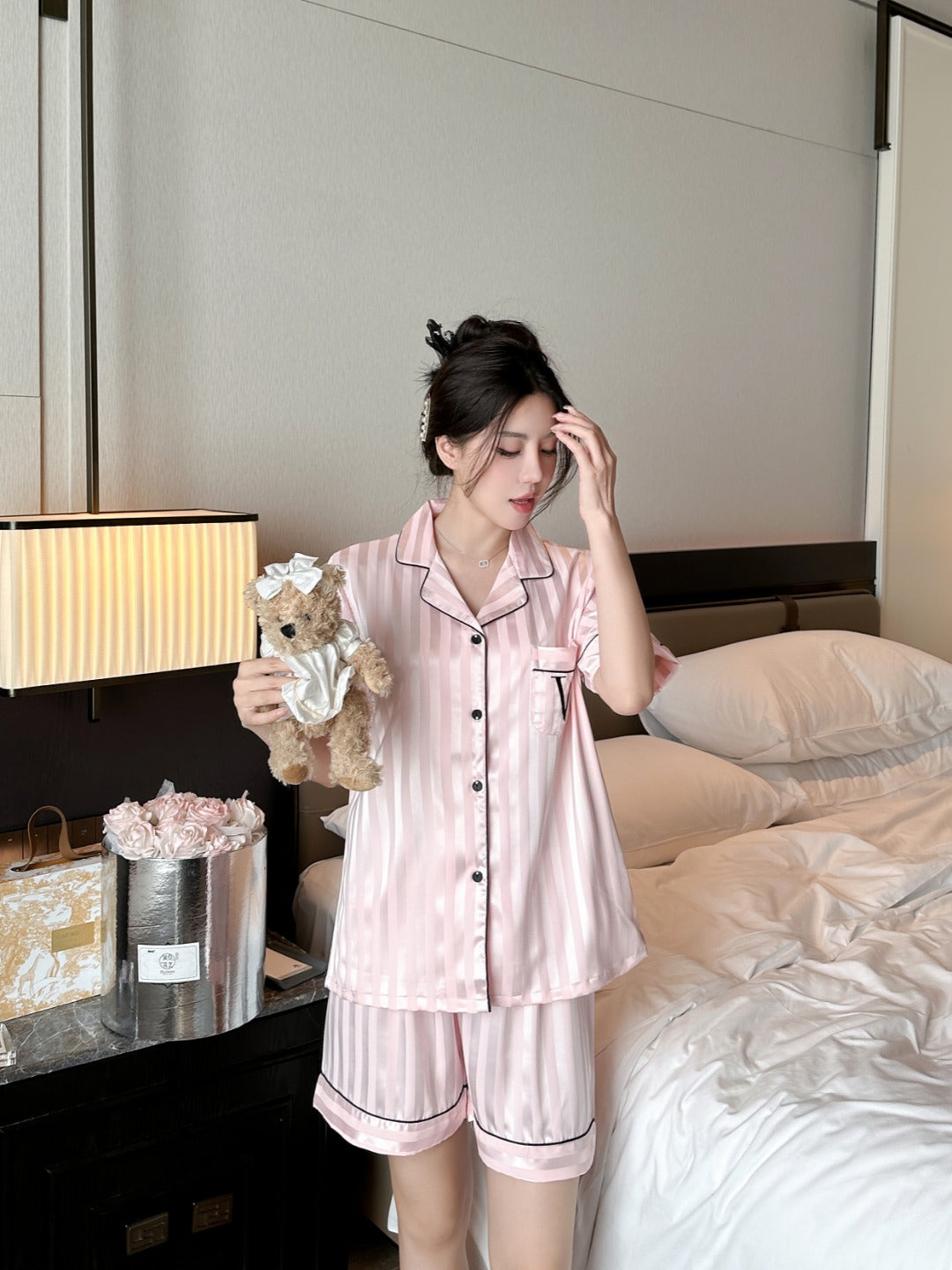Victoria's Secret Satin Short Pajama Set
