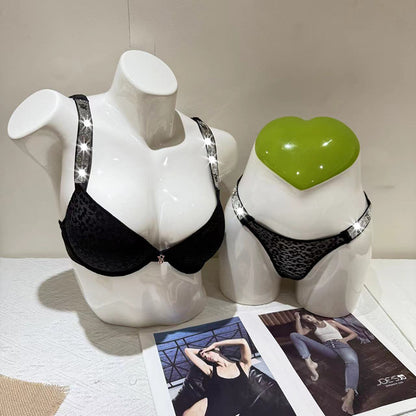 Victoria’s Secret Luxe Shine Edition - Midnight Black  - Bra Only