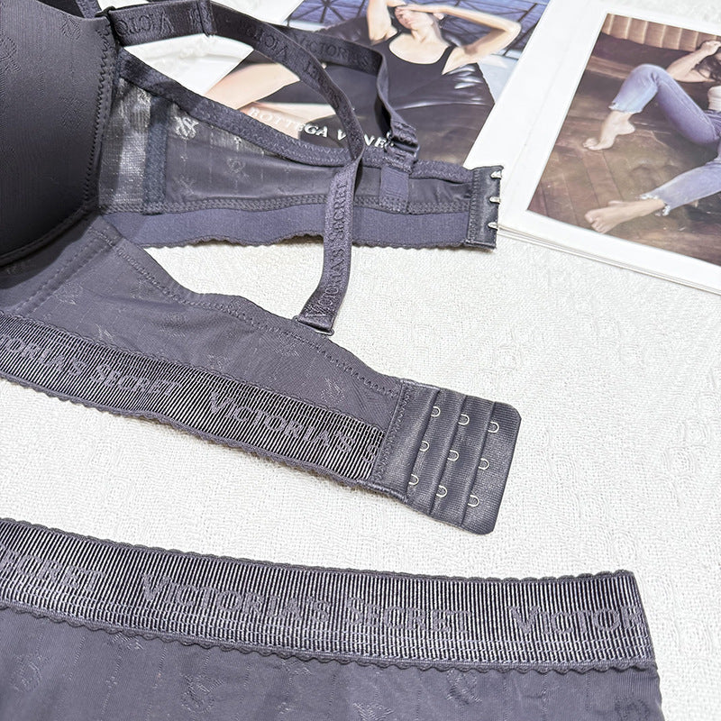 Victoria’s Secret Signature Micro-Satin Set – Premium Embroidered Collection