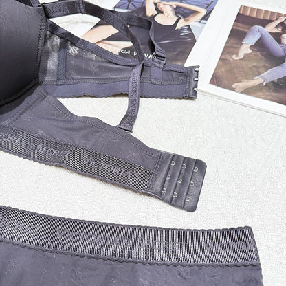 Victoria’s Secret Signature Micro-Satin Set – Premium Embroidered Collection