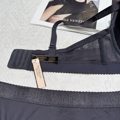 Victoria’s Secret Signature Micro-Satin Set – Premium Embroidered Collection