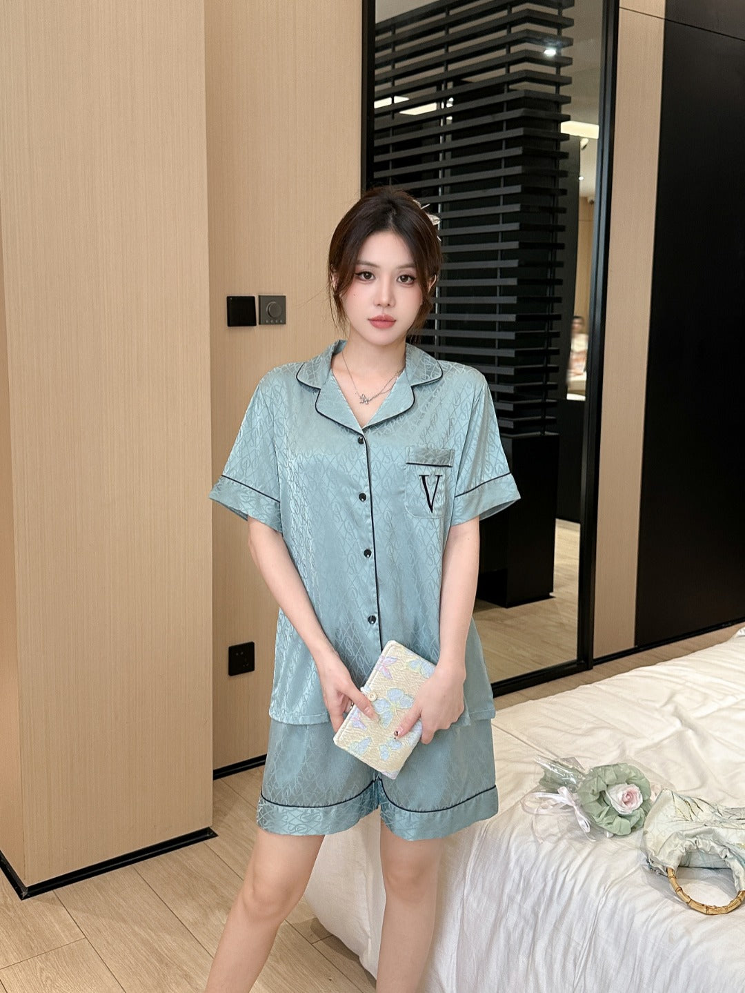 Victoria's Secret Satin Short Pajama Set