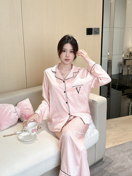 Victoria's Secret Satin Long Pajama Set