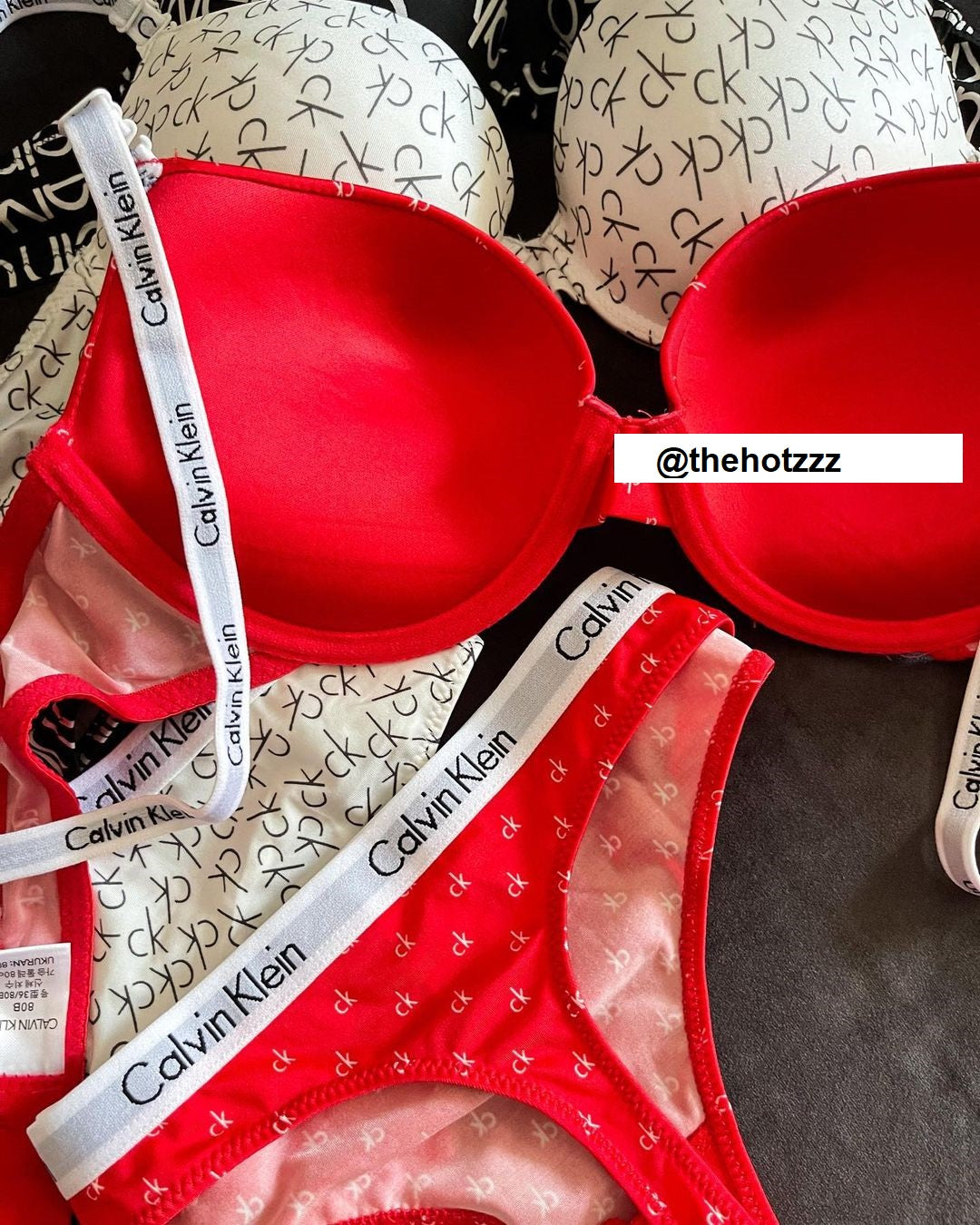 CK  - Everyday Push Up Bra + Panty - CK