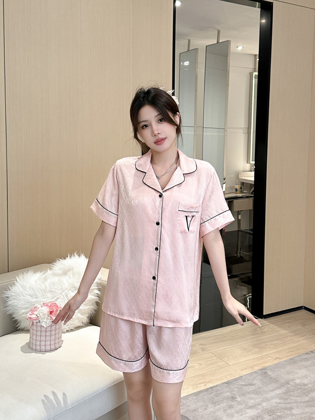 Victoria's Secret Satin Short Pajama Set