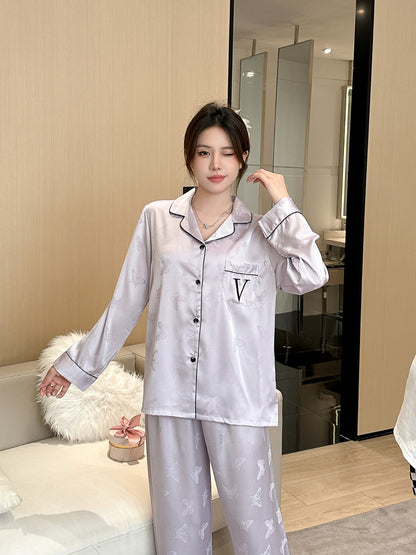Victoria's Secret Satin Long Pajama Set