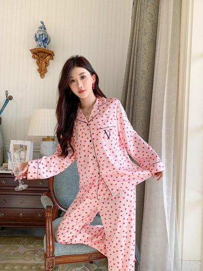 Victoria's Secret Satin Long Pajama Set