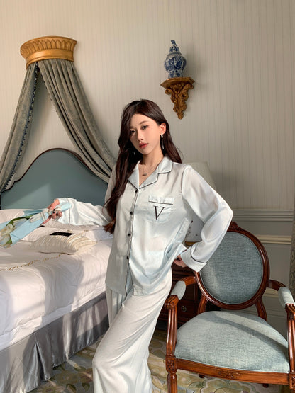 Victoria's Secret Satin Long Pajama Set