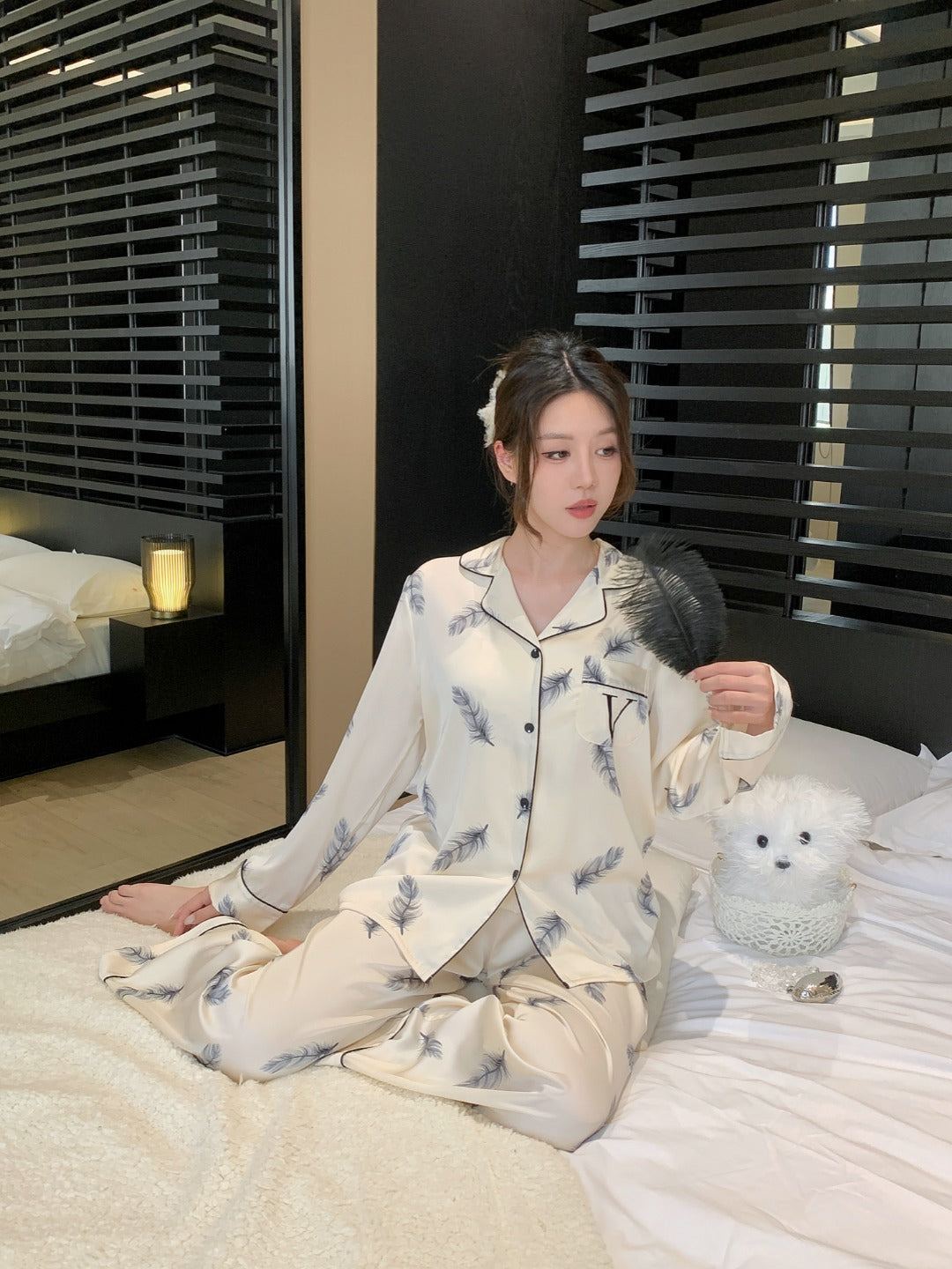 Victoria's Secret Satin Long Pajama Set