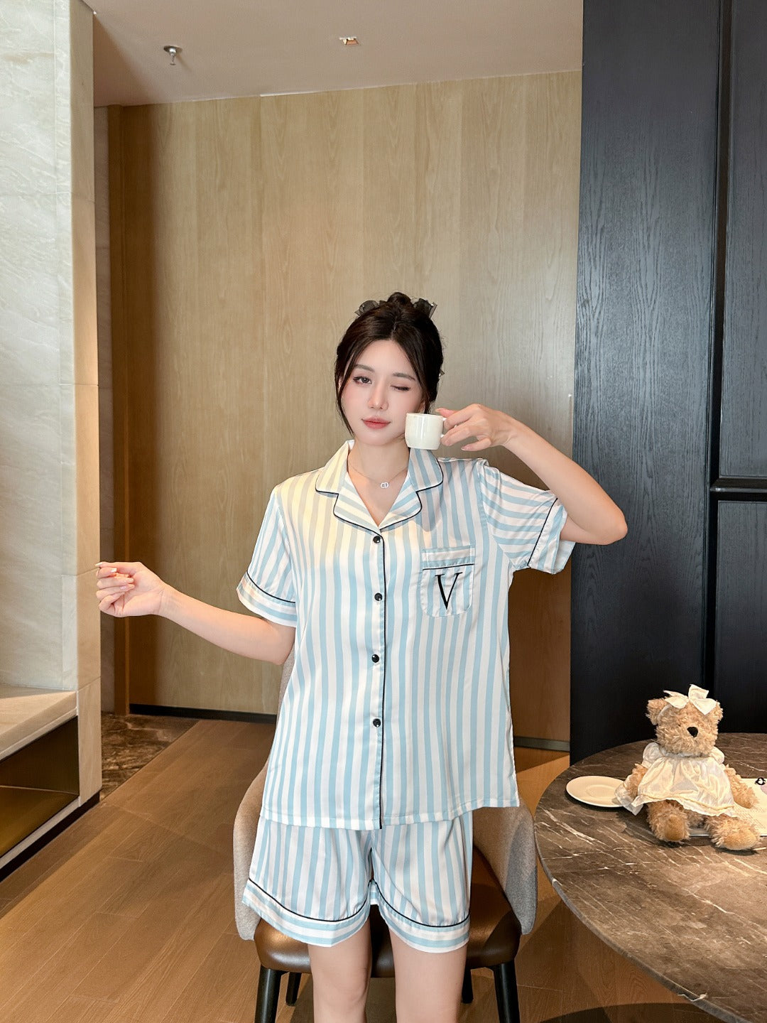 Victoria's Secret Satin Short Pajama Set