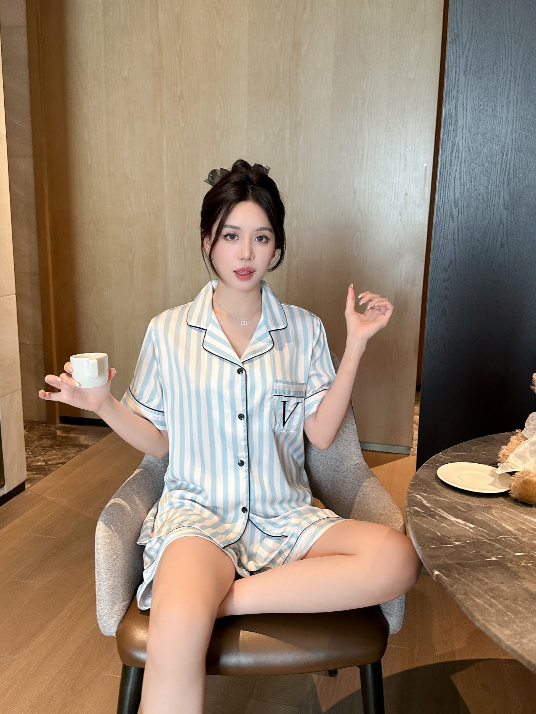 Victoria's Secret Satin Short Pajama Set