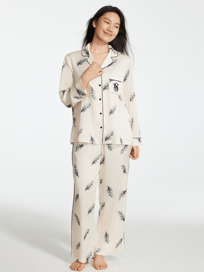 Victoria's Secret Satin Long Pajama Set