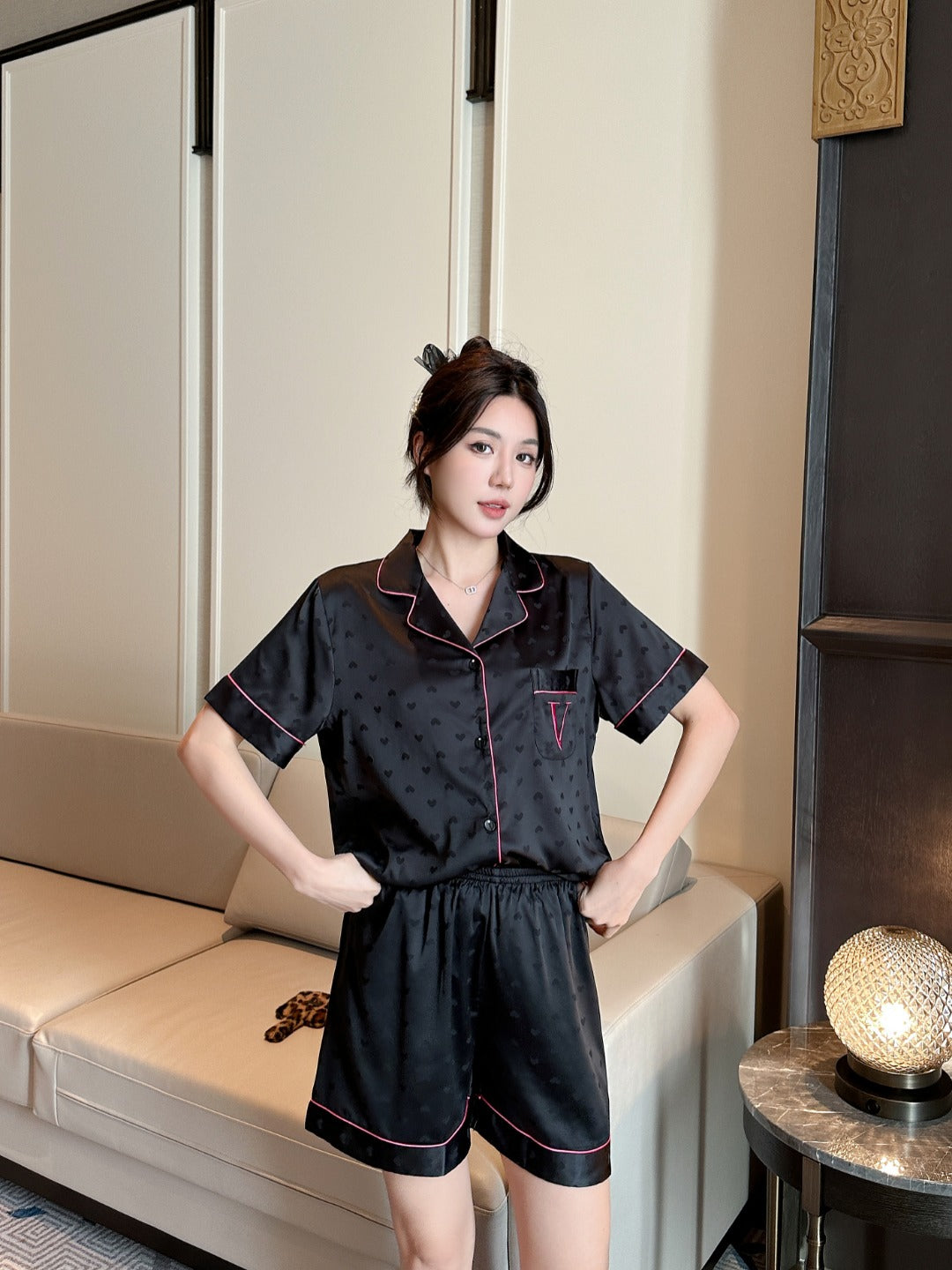 Victoria's Secret Satin Short Pajama Set
