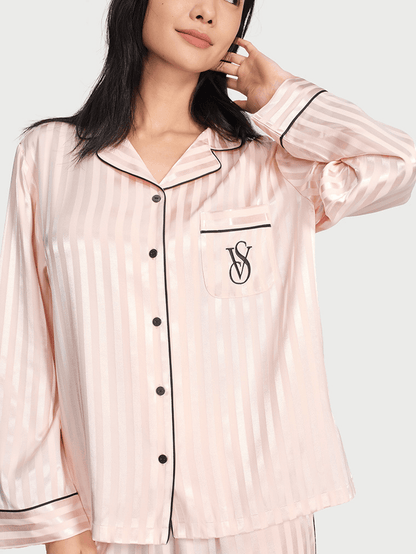 Victoria's Secret Satin Long Pajama Set