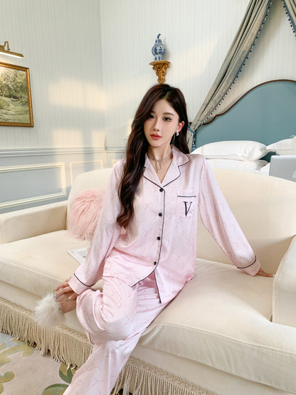 Victoria's Secret Satin Long Pajama Set