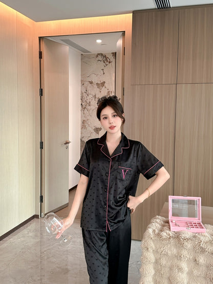 Victoria's Secret Satin Long Pajama Set