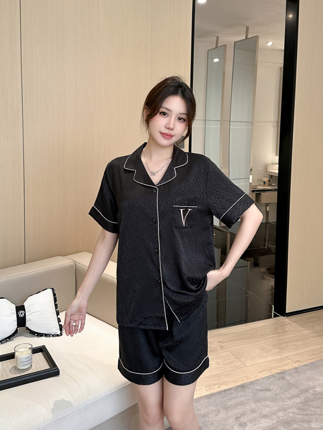 Victoria's Secret Satin Short Pajama Set