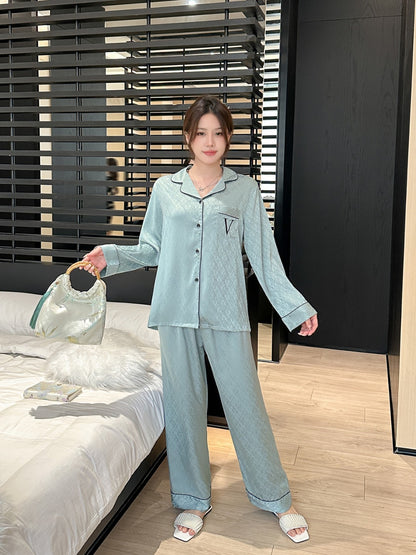 Victoria's Secret Satin Long Pajama Set