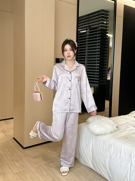 Victoria's Secret Satin Long Pajama Set