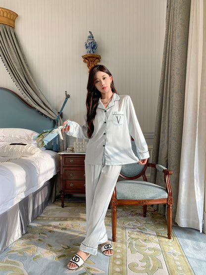 Victoria's Secret Satin Long Pajama Set