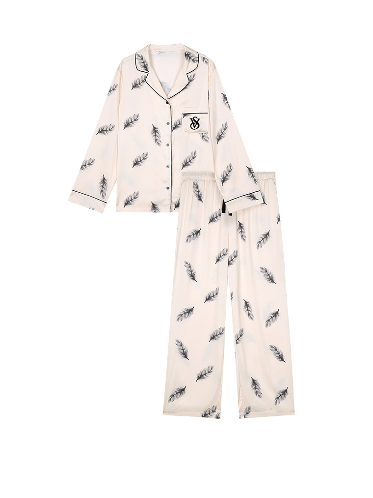 Victoria's Secret Satin Long Pajama Set