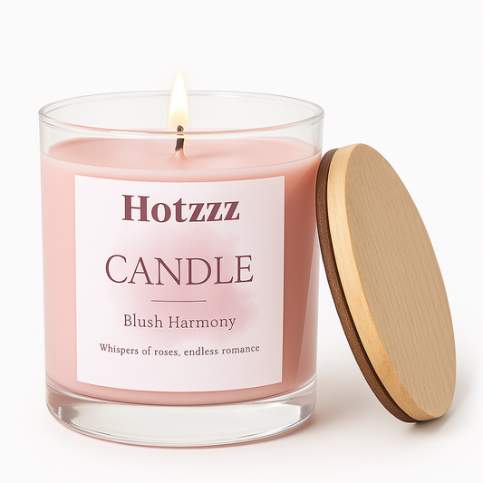 Hotzzz Blush Harmony Candle for Endless Romance