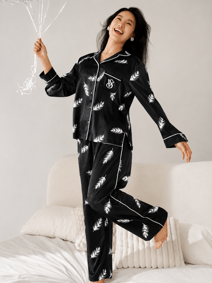 ViktoriaS Secret Satin Long Pajama Set
