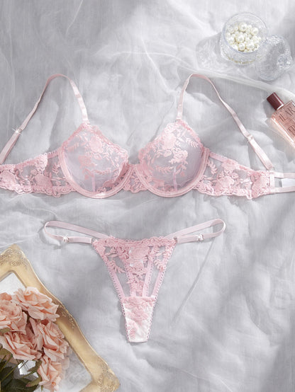 Pink Blossom Lace Duo
