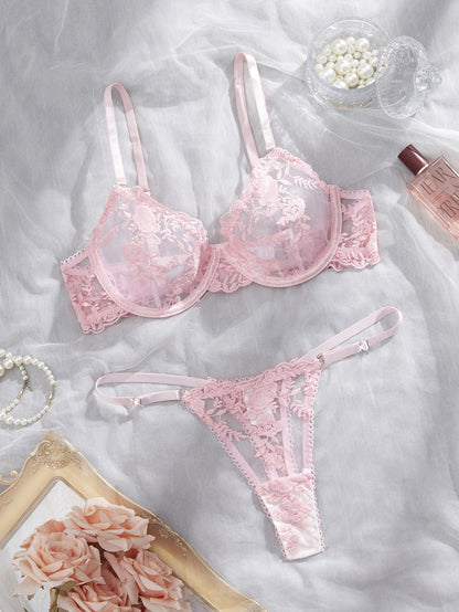 Pink Blossom Lace Duo