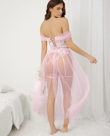 Blush Blossom Bridal Lingerie Set