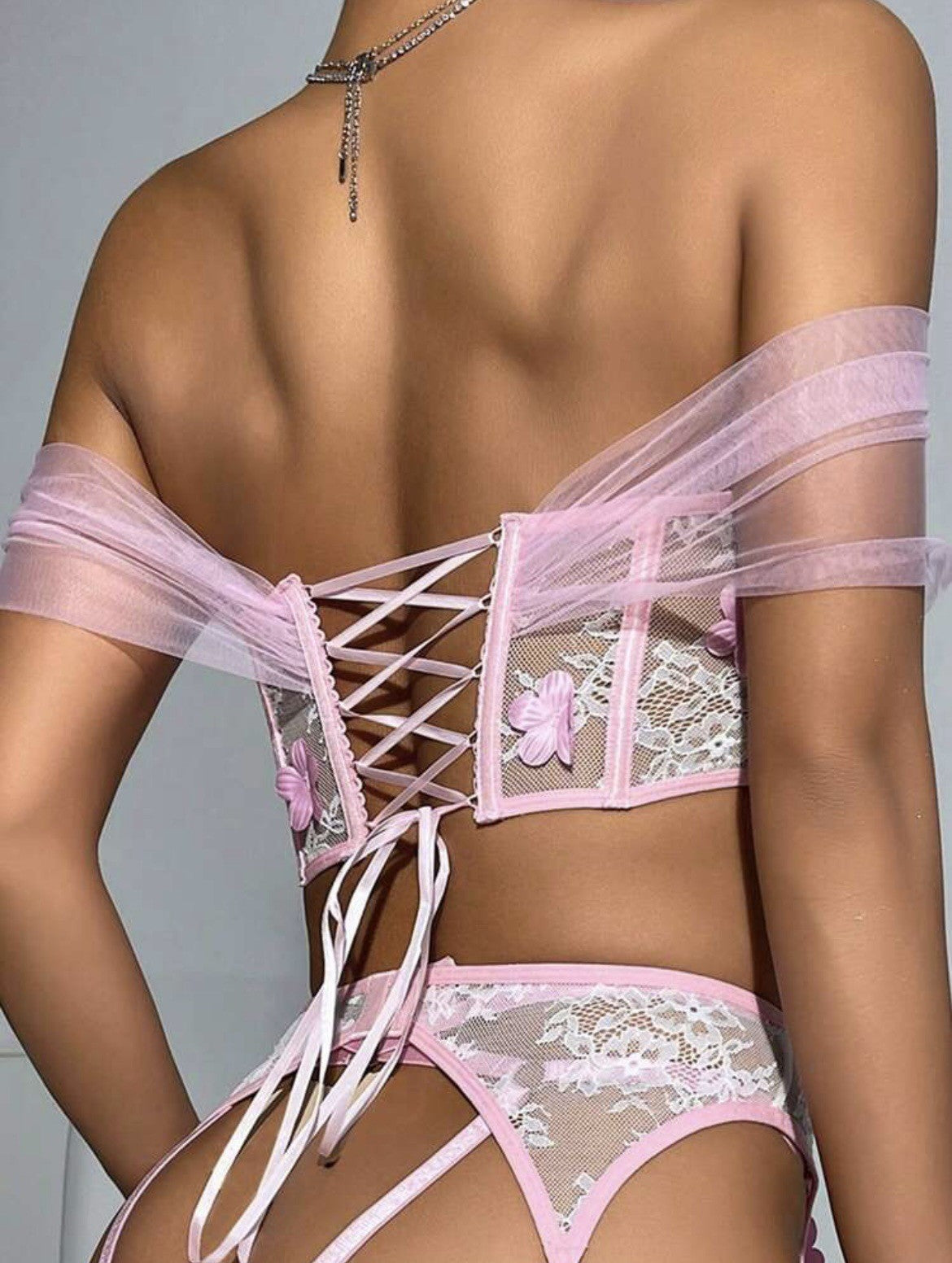 Blush Blossom Bridal Lingerie Set