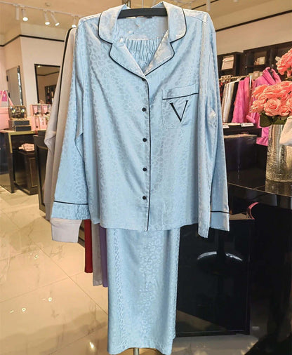 Victoria's Secret Satin Long Pajama Set