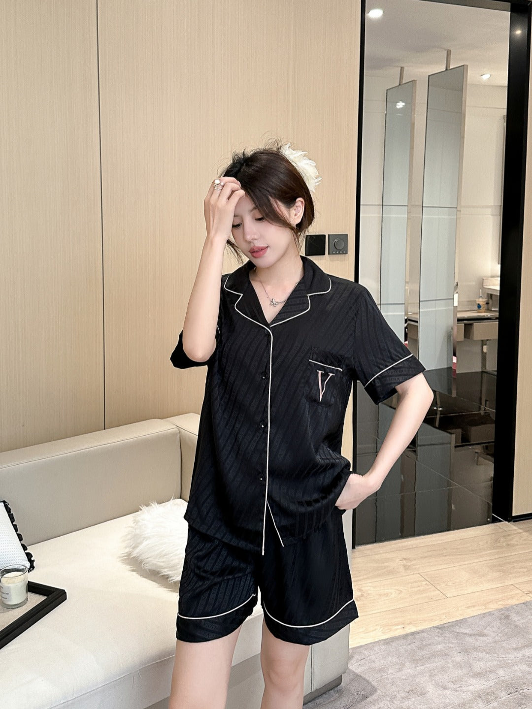 Victoria's Secret Satin Short Pajama Set