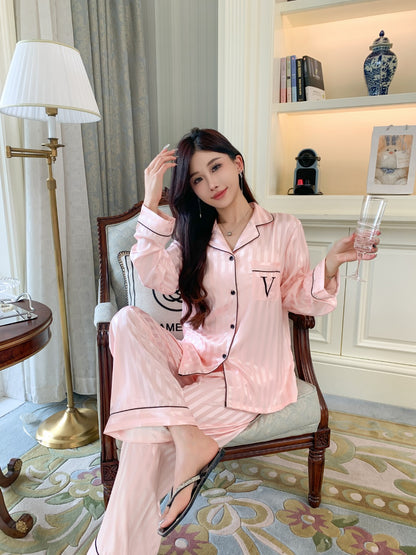 Victoria's Secret Satin Long Pajama Set