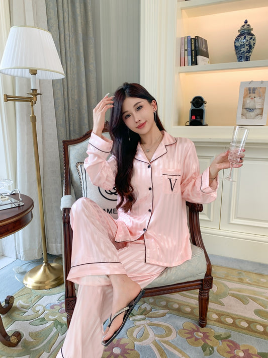 Victoria's Secret Satin Long Pajama Set