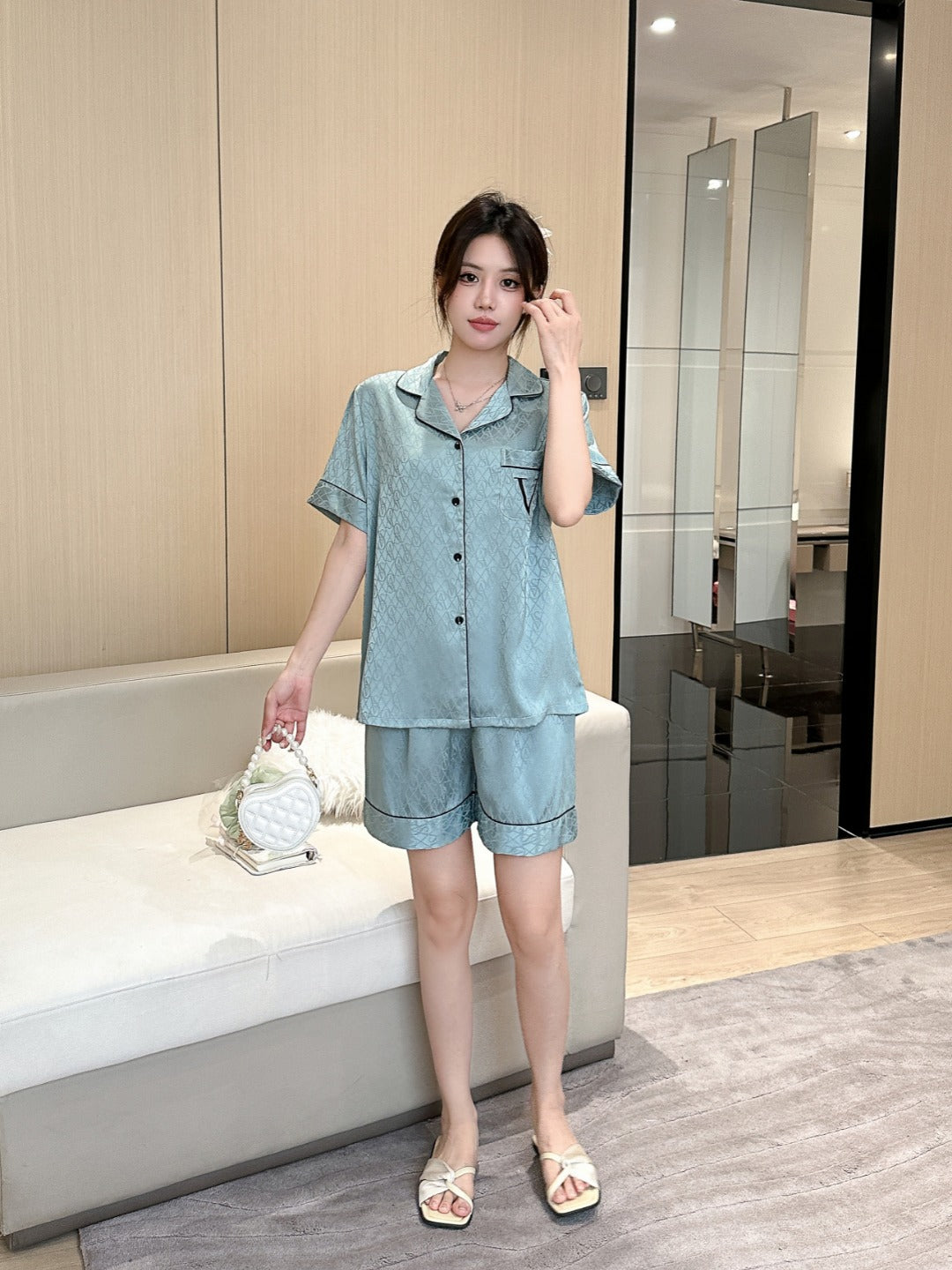 Victoria's Secret Satin Short Pajama Set
