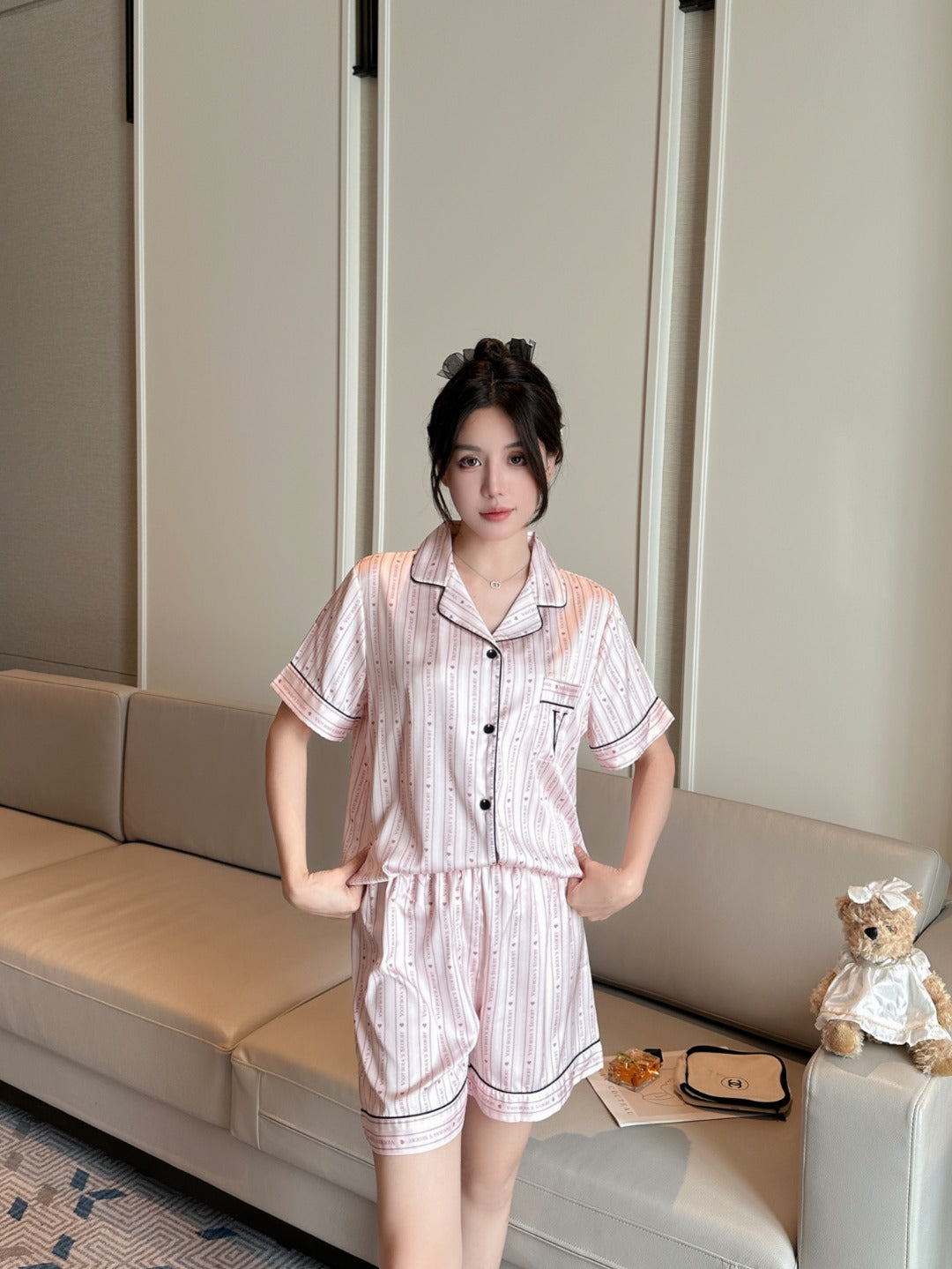 Victoria's Secret Satin Short Pajama Set