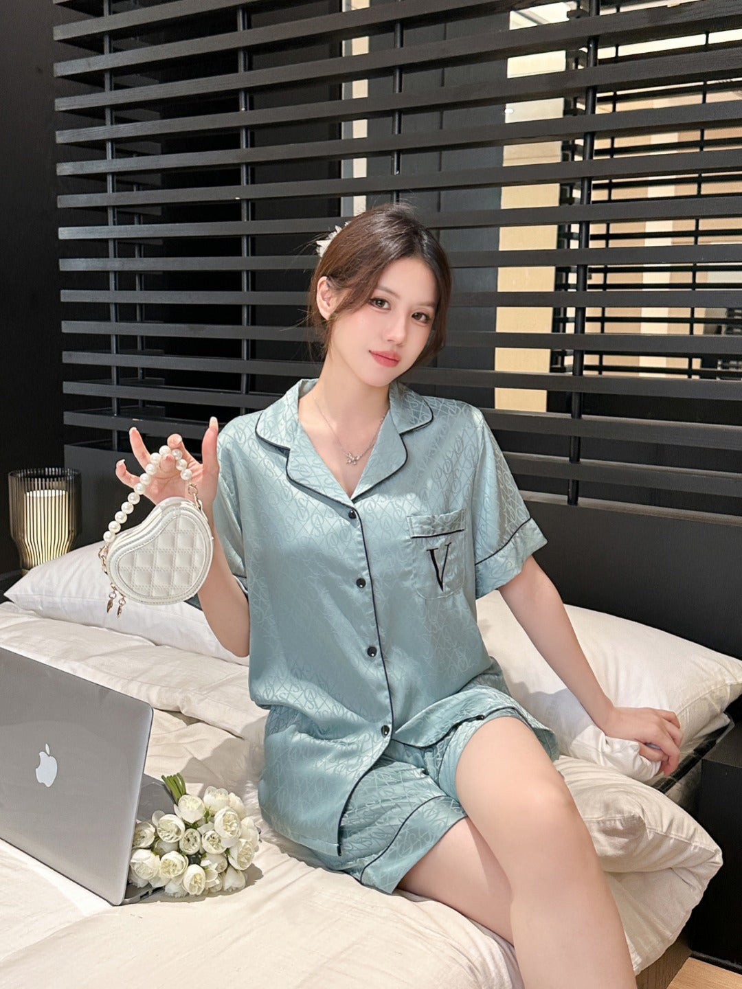 Victoria's Secret Satin Short Pajama Set