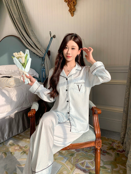 Victoria's Secret Satin Long Pajama Set