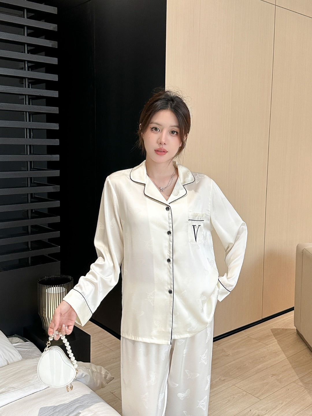 Victoria's Secret Satin Long Pajama Set